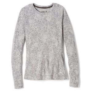 Floral Smartwool Long Sleeve Top